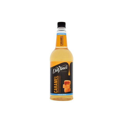 DaVinci Sugar Free Caramel Syrup 6 x 1ltr