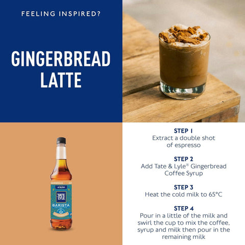 Tate & Lyle Gingerbread Syrup 750ml