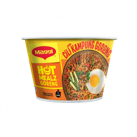 Maggi Hot Mealz Cili Kampung Pot Instant Noodles 12x94g