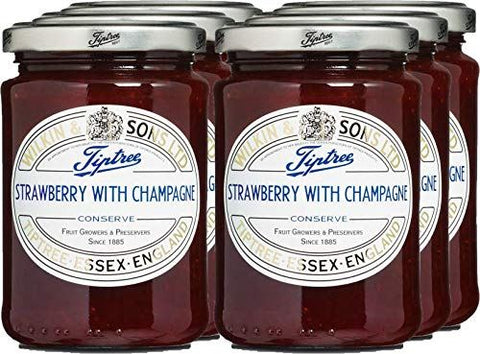 Tiptree Strawberry with Champagne Conserve 6x340g