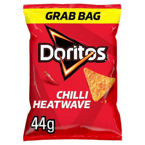 Doritos Chilli Heatwave Tortilla Chips 32 x 44g Packs