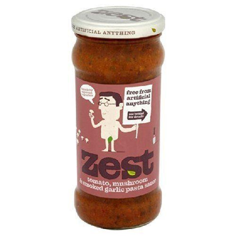 Zest Tomato Mushroom & Smoked Garlic Sauce 340g