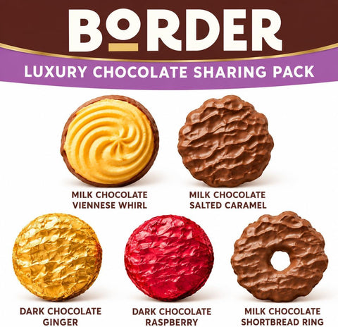Borders Luxury Chocolate Sharing Pack 365g