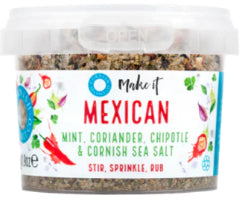 Cornish Sea Salt Mexican Seasoning 4x55g