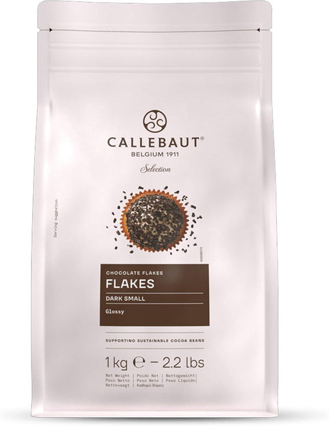 Callebaut Dark Small Flakes Chocolate flakes Splitters 1kg