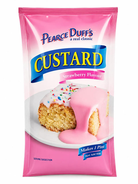 Pearce Duff's Strawberry Custard Powder 12x70g