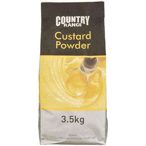 Country Range Custard Powder 4x3.5kg