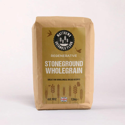 Matthews Stoneground Regenerative 100% Wholegrain 5x1.5kg