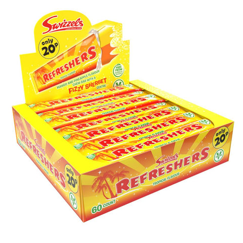 Swizzels Refreshers Tropical Chew Bar 60x18g