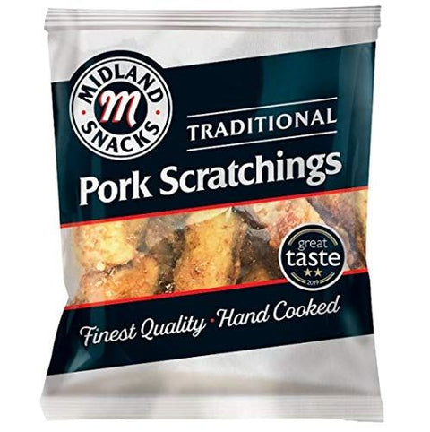 MS Traditional Pork Scratchings 12x40g