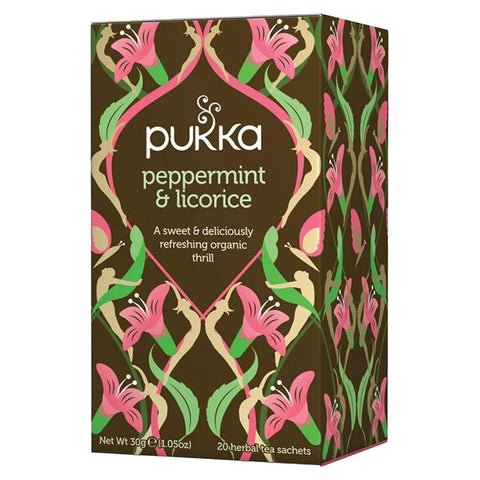 Pukka Peppermint & Licorice - Pack of 20 Tea Bags