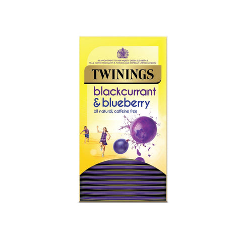 Twinings Blackcurrant & Blueberry Envelope Tea Bags Total 80x2g