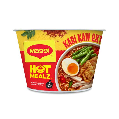 Maggi Hot Mealz Kari Kaw Extra Pot  Instant Noodles 12x90g