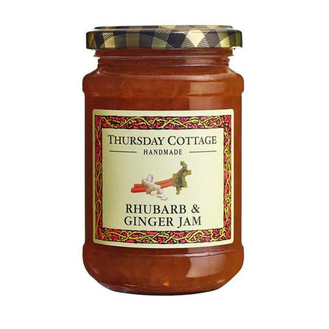 Thursday Cottage Rhubarb and Ginger Jam 340g