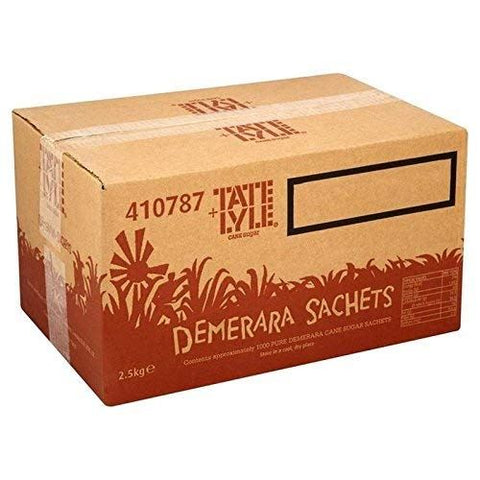 Tate & Lyle Demerara Sugar Sachets 1000x2.5g