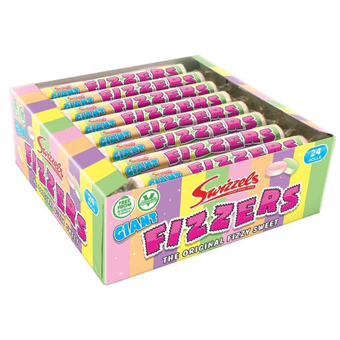 Swizzels Giant Fizzers 24 x 40g Sweets, packaging photo 2