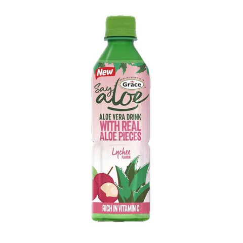 Grace Say Aloe Lychee Drink 12 x 500ml