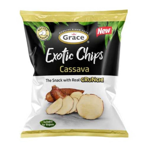 Grace Exotic Chips - Cassava 8 x 75g
