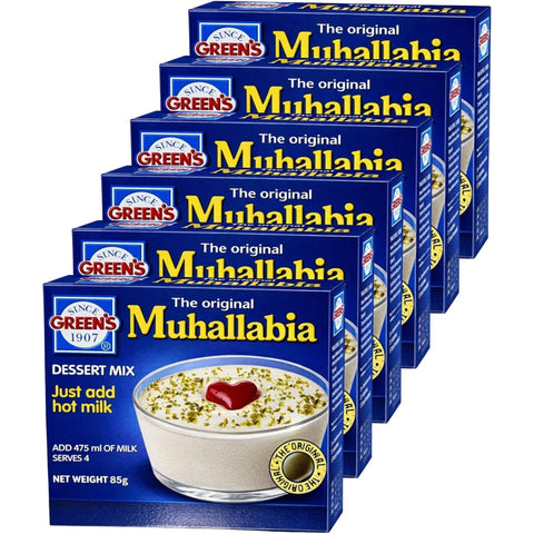 Green’s Muhallabia Dessert Mix 6 x 85g