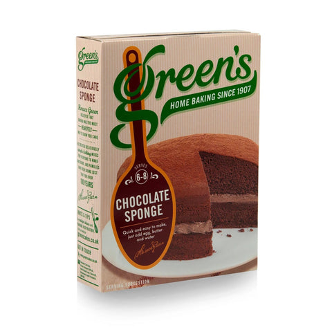 Green's Sponge Cake - Chocolate 6 x 221g