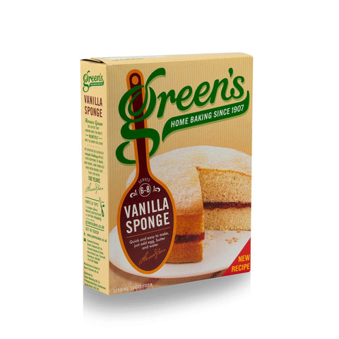 Green's Sponge Cake - Plain Vanilla 6 x 221g