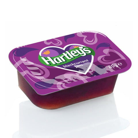 Hartley's Blackcurrant Jam Portions 100 x 20g