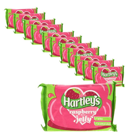 Hartley's Raspberry Flavour Jelly 12 x 135g