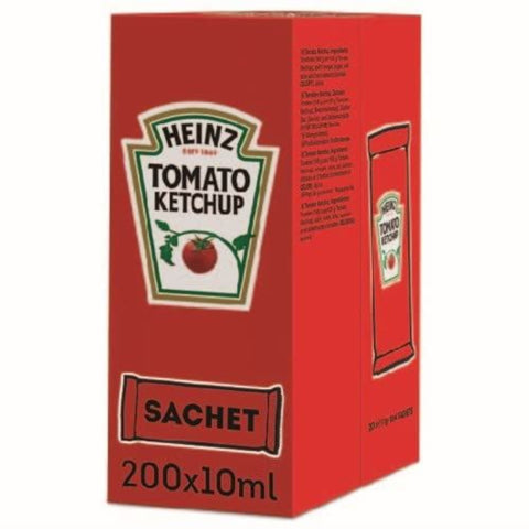 Heinz Tomato Ketchup Sachets 200 x 11g