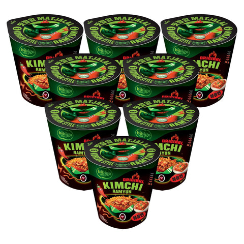Bibigo Original Kimchi Ramyun Stir-fried  8 x 98g