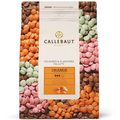 Callebaut Orange Chocolate Callets 2.5kg