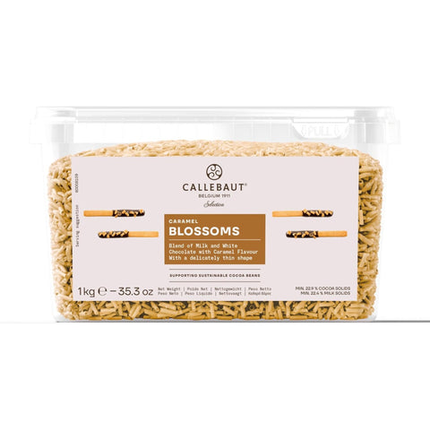 Callebaut Caramel Blossoms Milk & White Chocolate Blend 1kg