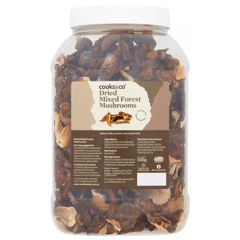 Cooks & Co Dried Mixed Forest Mushrooms 500g