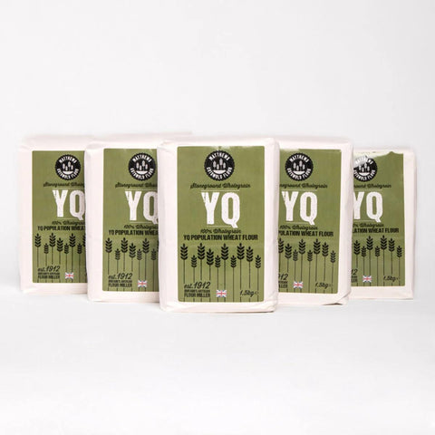 Matthews Stoneground Wholegrain YQ Wheat Flour 5 x 1.5kg