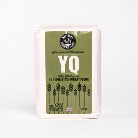 Matthews Stoneground Wholegrain YQ Wheat Flour 5 x 1.5kg