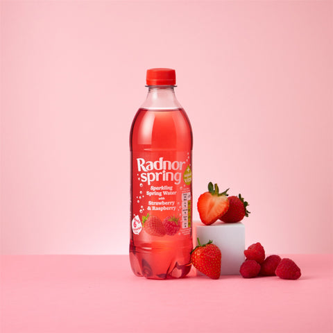 Radnor Spring Strawberry & Raspberry 24 x 500ml Bottles