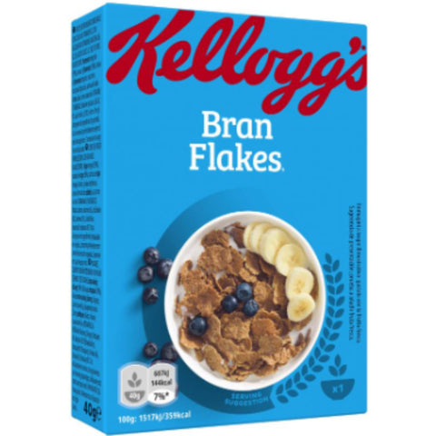 Kellogg's BRAN FLAKES Portion Packs 40 x 40g