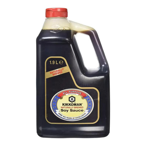 Kikkoman Naturally Brewed  All Purpose Seasoning Soy Sauce 1.9ltr