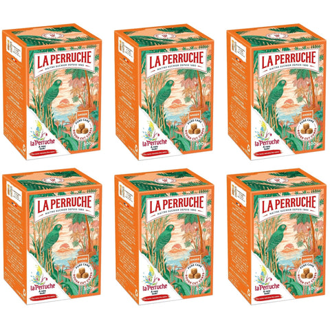 La Perruche Rough Cut Brown Sugar Cubes 6 x 500g