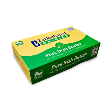 Lakeland Irish Butter Individual Foil Wrapped Portions 150 x 6.2g