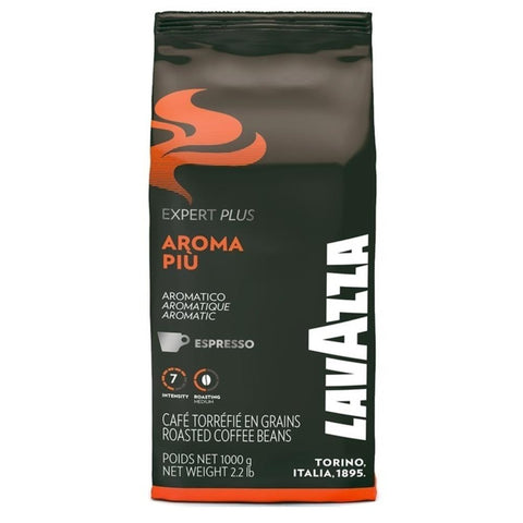 Lavazza Expert Plus Aroma Piu Roasted Coffee Beans 1kg