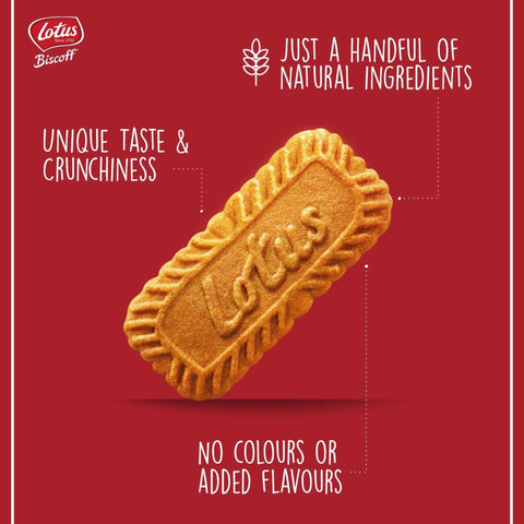 Lotus Biscoff Biscuits - 300 Individually Wrapped Biscuits (1 Box)