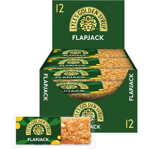 Lyle's Golden Syrup Flapjack 12 x 50g
