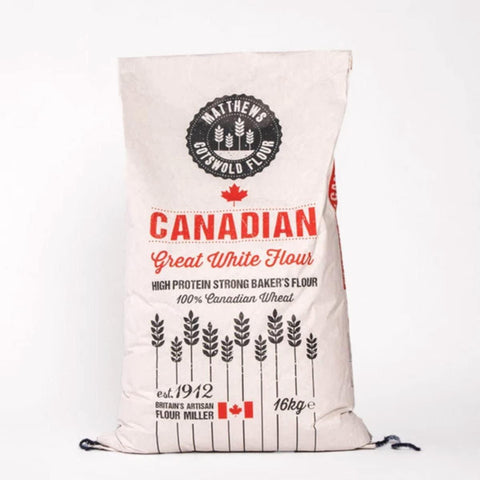 Matthews Cotswold Canadian Great White Bread Flour 1 x 16kg