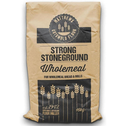 Matthews Cotswold Stoneground Strong Wholemeal Flour 16kg