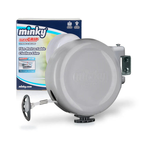 Minky SureGrip 15m Retractable Reel