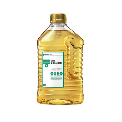 Mizkan Shiragiku Spirit Vinegar Brewed with Rice & Sake Cake 1.8ltr