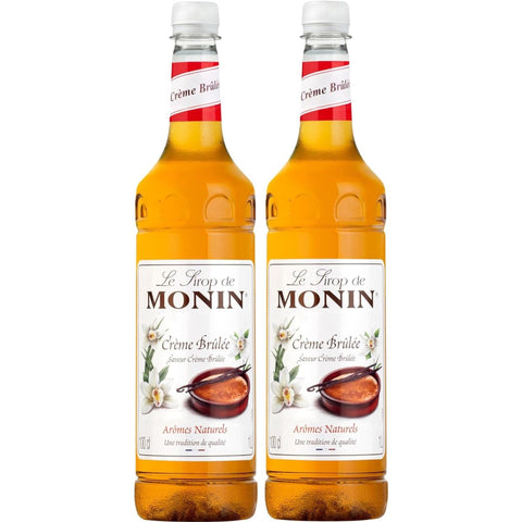 Monin Creme Brulee Syrup 2 x 1ltr