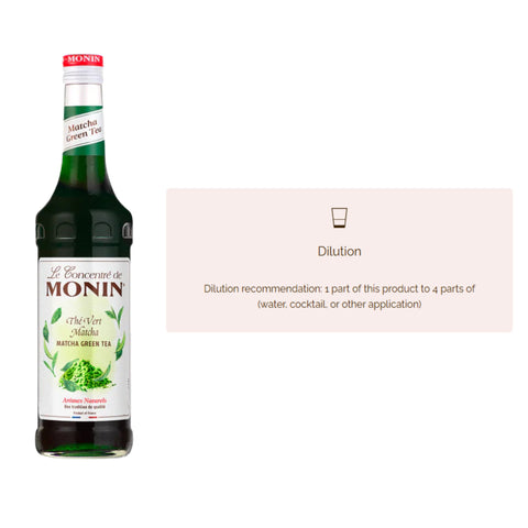 Monin Matcha Concentrate Green Tea 1ltr