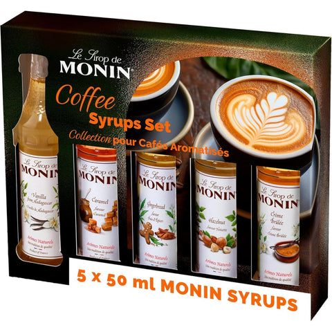 Monin Premium Coffee Syrup Gift Set 1 x 5 x 5cl