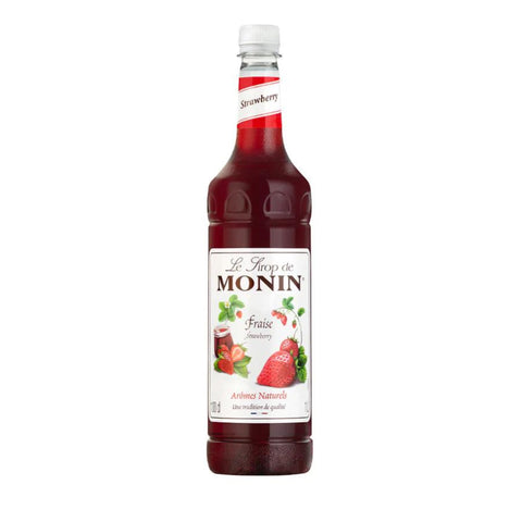 Monin Strawberry Syrup 1 x 1ltr